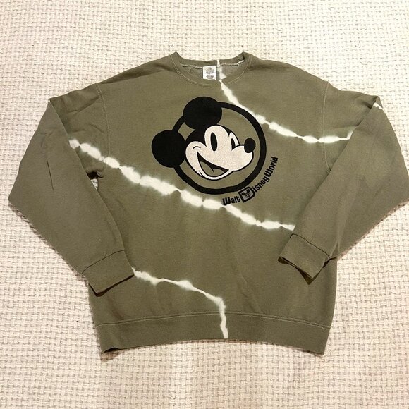 Walt Disney World Green Crewneck - Picture 1 of 6